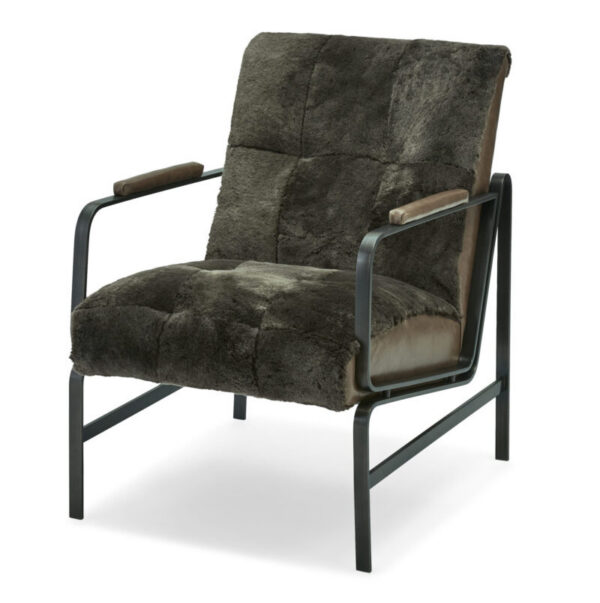 Massoud 995 Jada Tufted Iron Chair