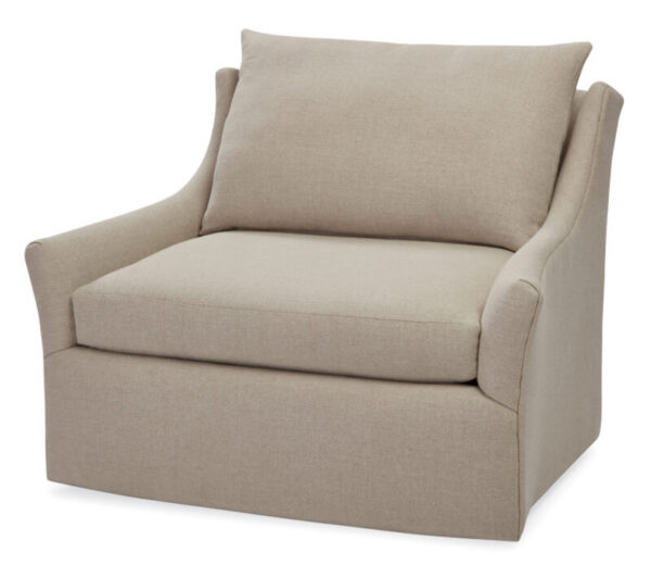 Massoud 1694 Etta Swivel Chair & A Half