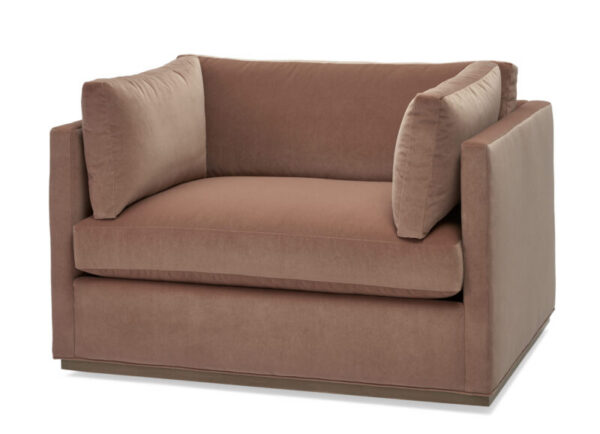Massoud 2243 Vesper Swivel Chair & A Half