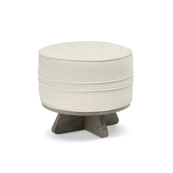 Massoud 45 Bali Driftwood Ottoman