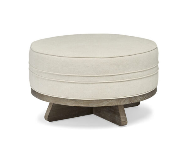 Massoud 49 Bali Pecan Large Ottoman