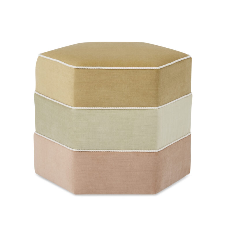 Massoud 66 Hex Ottoman Massoud 66 Hex Ottoman