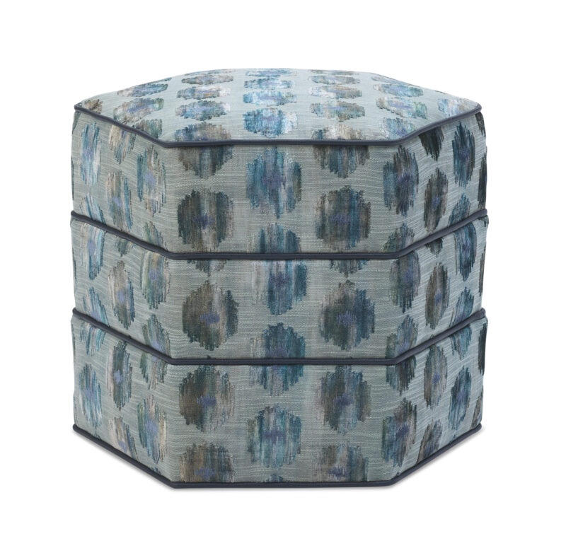 Massoud 66 Hex Ottoman Massoud 66 Hex Ottoman