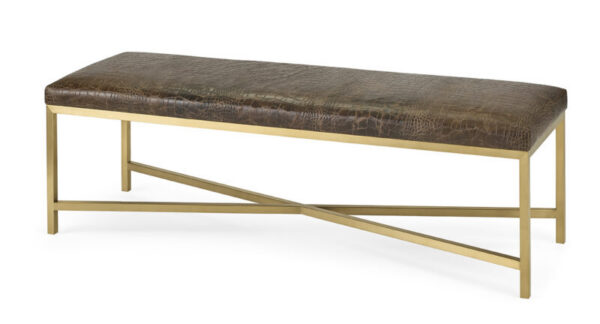 Massoud 310 Pax Brass Bench