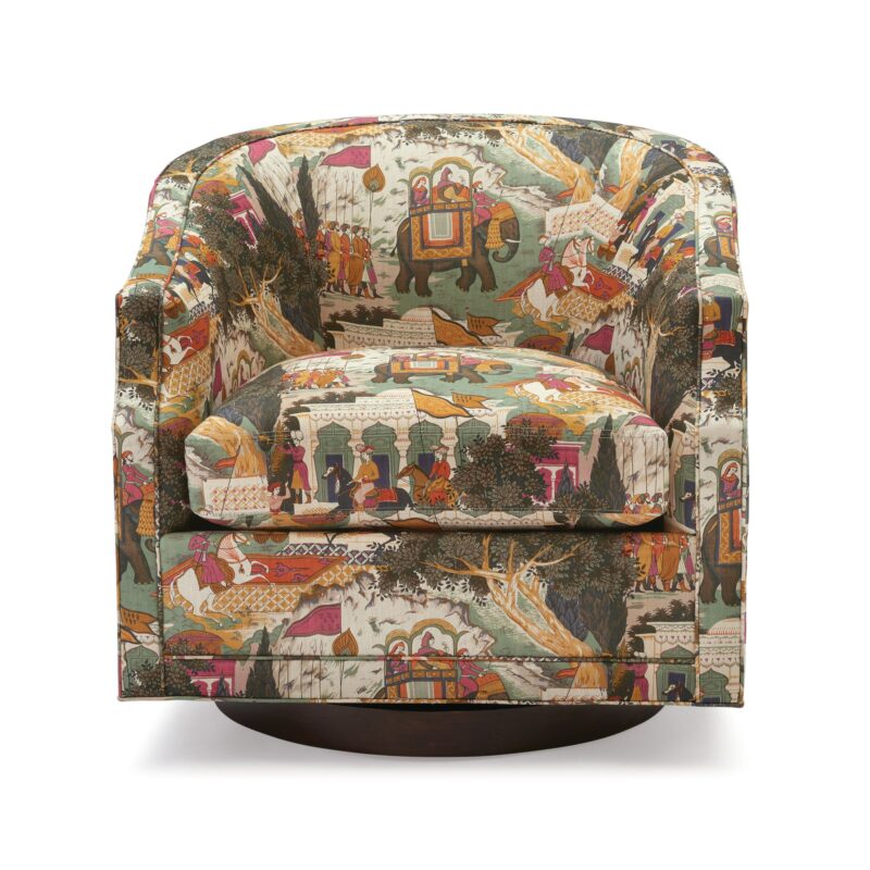 Massoud 325 Carly Wood Swivel Chair Massoud 325 Carly Wood Swivel Chair