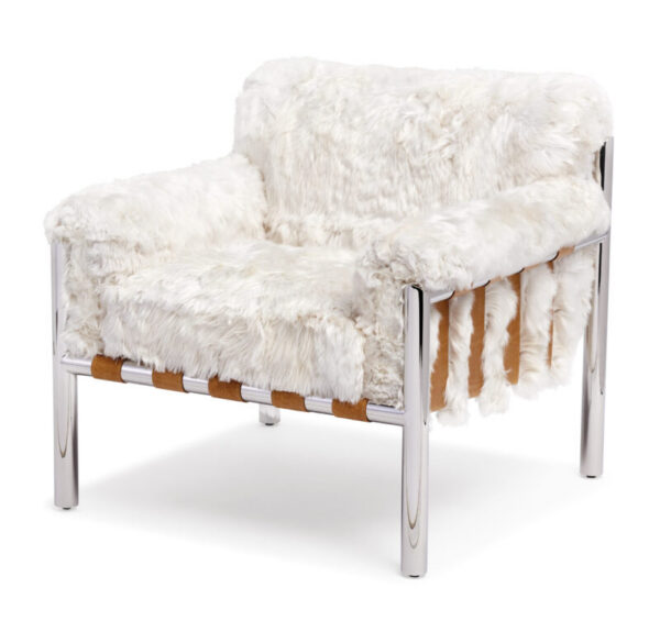 Massoud 646 Lian Chrome Chair