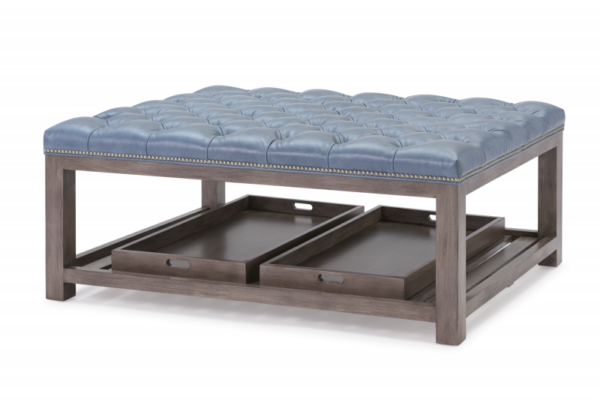 Massoud 699 Rand Rectangular Tufted Ottoman