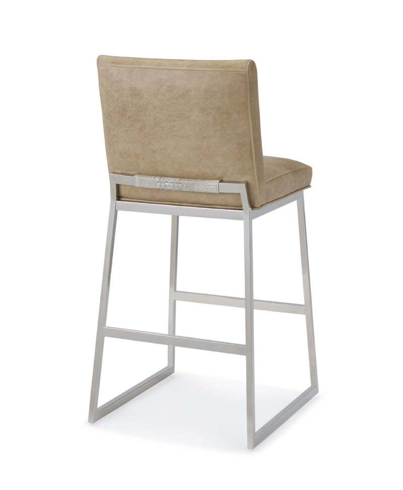 Massoud 720 Ines Chrome Bar Stool Massoud 720 Ines Chrome Bar Stool