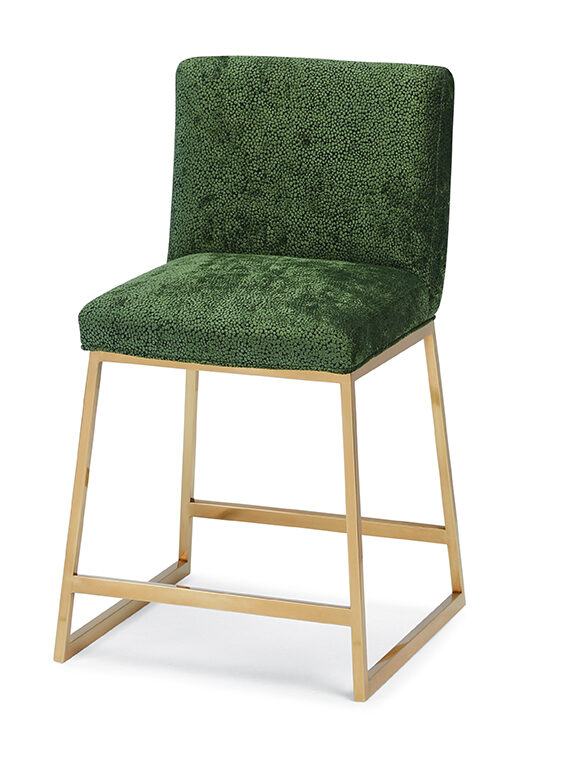 Massoud 738 Ines Brass Counter Stool