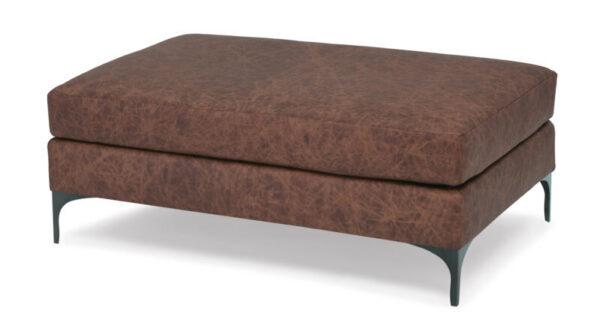Massoud 800 Lauren Iron Rectangular Ottoman