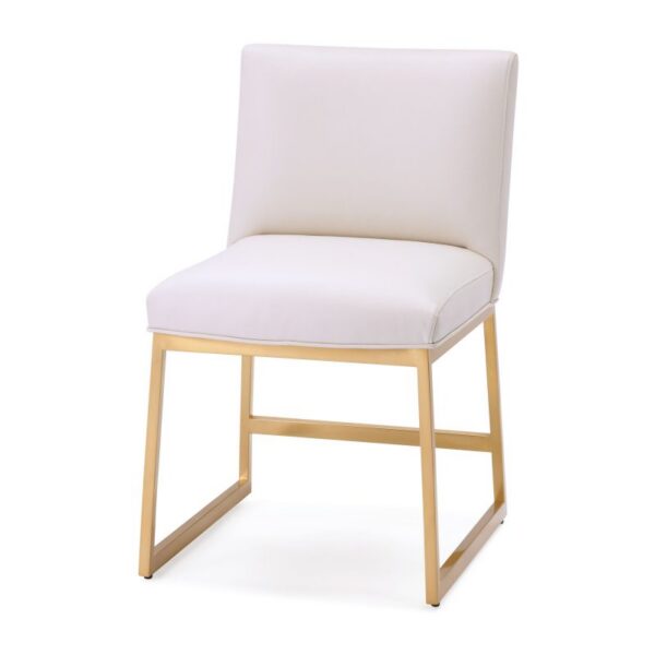 Massoud 820 Ines Brass Side Chair