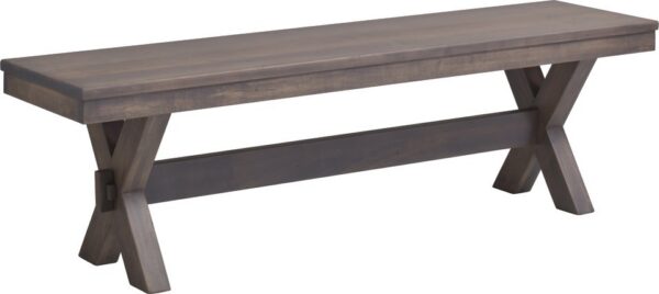 Yutzy 52B-1662 Cross Trestle Bench