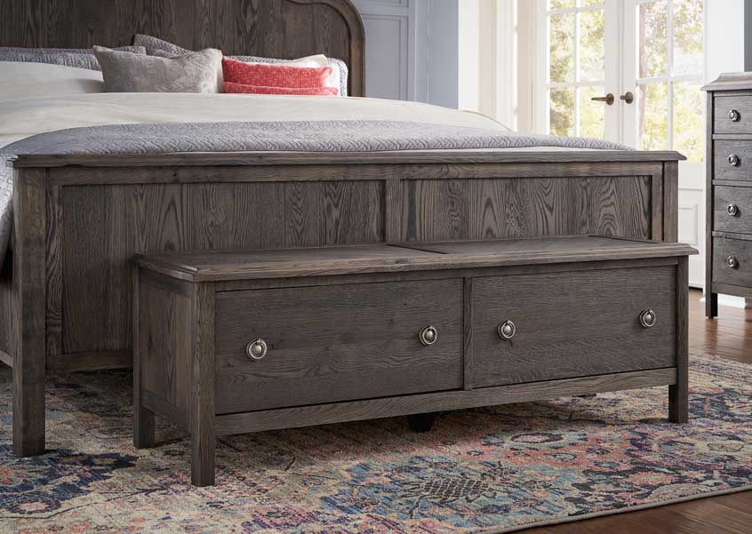 Yutzy 40054 Amador Hill 2 Drawer Bench Yutzy 40054 Amador Hill 2 Drawer Bench
