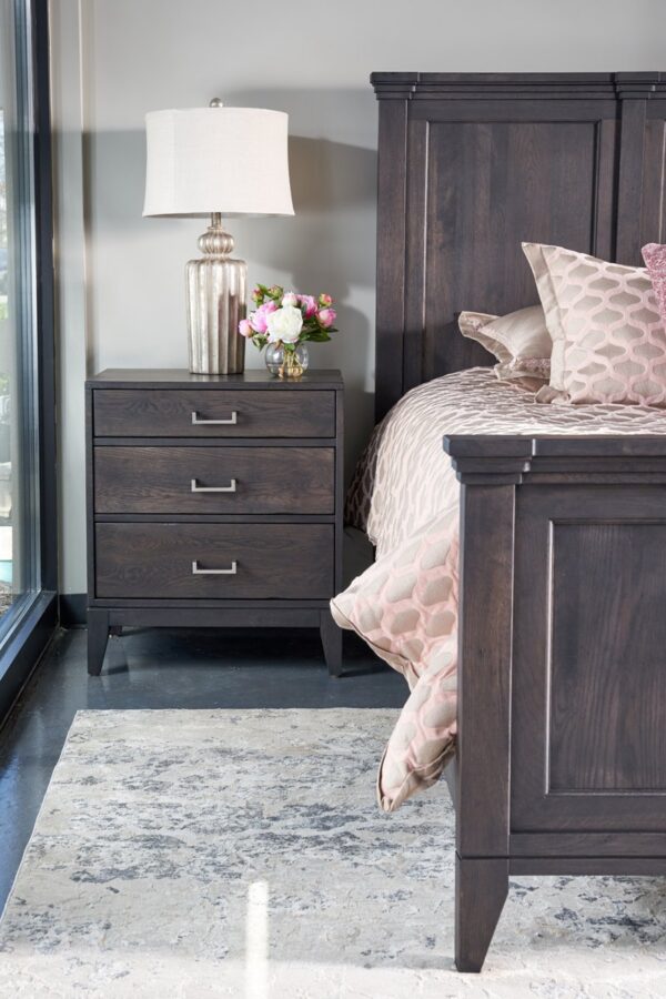 Yutzy 41040 Champagne 3 Drawer Nightstand Yutzy 41040 Champagne 3 Drawer Nightstand