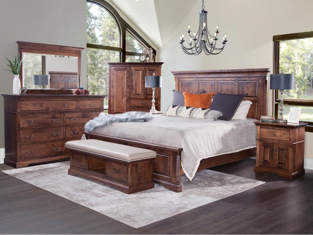 Yutzy 51102 Norway Full Panel Bed Yutzy 51102 Norway Full Panel Bed