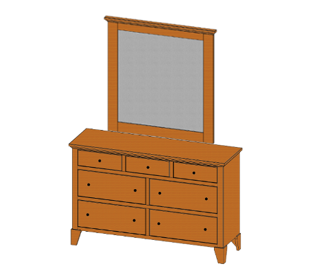 Yutzy 80205 Riceland Mirror