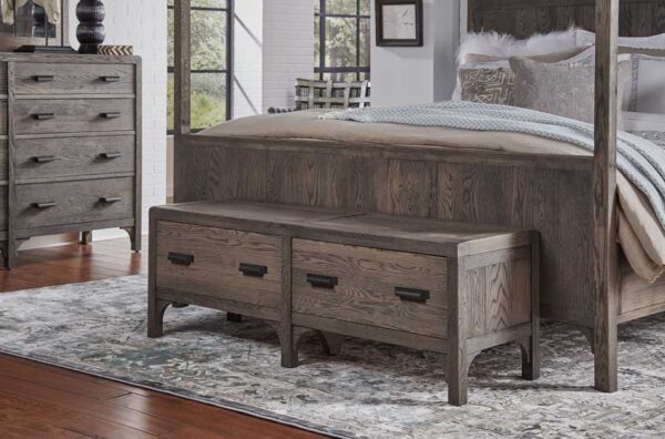 Yutzy 66054 Sonoma 2 Drawer Bench Yutzy 66054 Sonoma 2 Drawer Bench