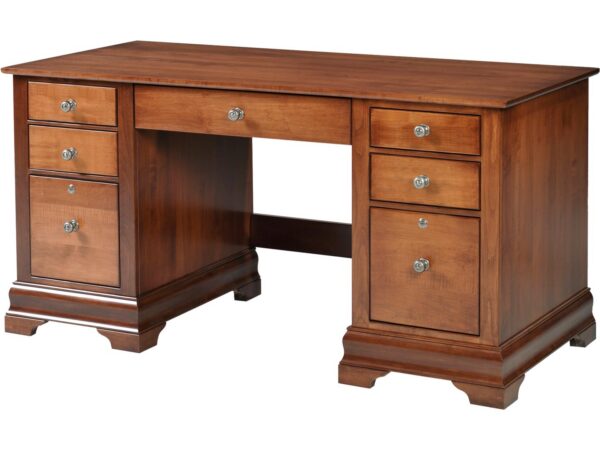 Yutzy 88005 Bordeaux Double Pedestal Credenza