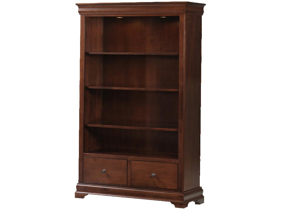 Yutzy 88046 Bordeaux Executive Bookcase With 2 File Drawers Yutzy 88046 Bordeaux Executive Bookcase With 2 File Drawers