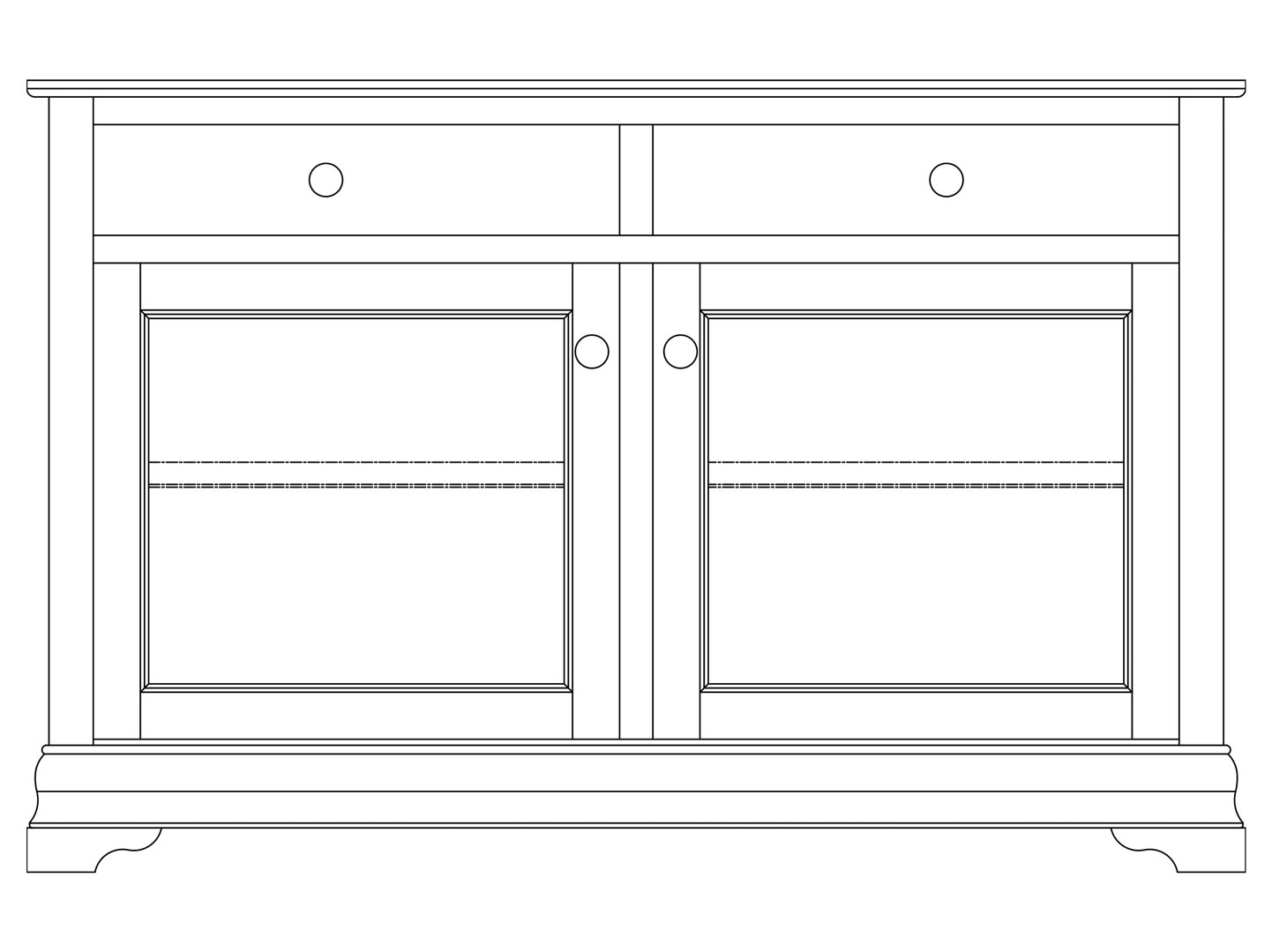 Yutzy 3001 Bordeaux Entertainment Console 2 Drawer 2 Door Yutzy 3001 Bordeaux Entertainment Console 2 Drawer 2 Door