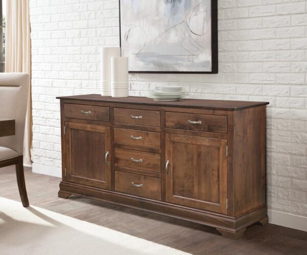 Yutzy 3002 Bordeaux Entertainment Console 7 Drawer 2 Door Yutzy 3002 Bordeaux Entertainment Console 7 Drawer 2 Door