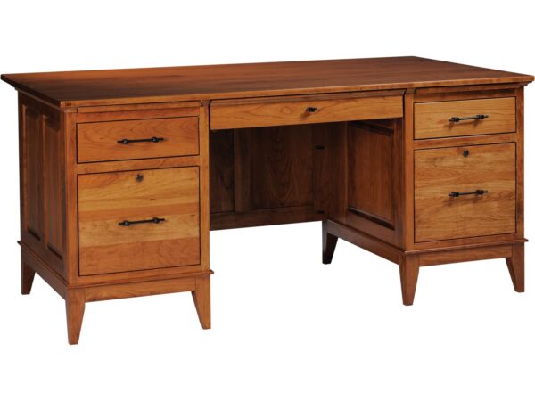 Yutzy 88104 Cortland Double Pedestal Executive Desk