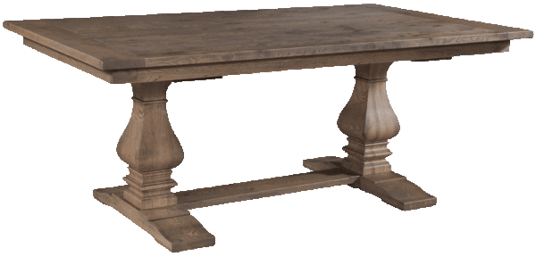 Yutzy 57-3866 38" X 66" Solid Top with Trestle Base