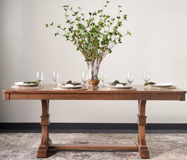 Yutzy 60-4278 42" x 78" Solid Top with Double Pedestal Base