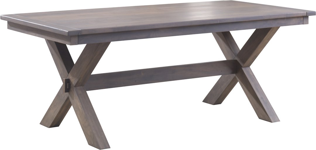Yutzy 52-3878 38" X 78" Solid Top with Trestle Base Yutzy 52-3878 38" X 78" Solid Top with Trestle Base