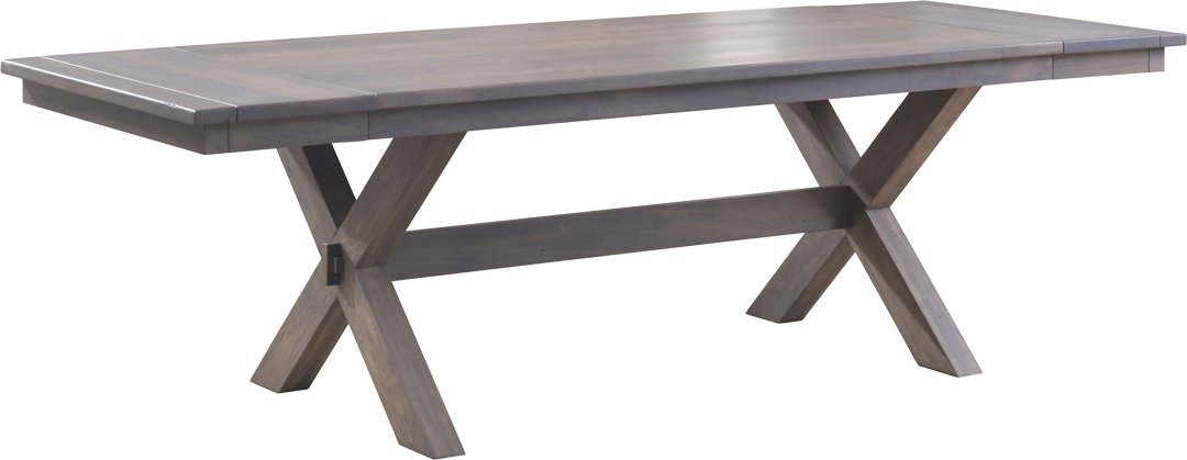 Yutzy 52-3878-212 38" X 78" with 2 - 12" leaves & Trestle Base Yutzy 52-3878-212 38" X 78" with 2 - 12" leaves & Trestle Base