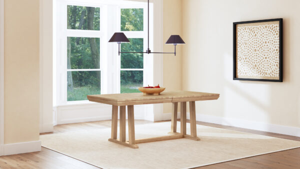 A-America MRABO6300 Modra Trestle Table