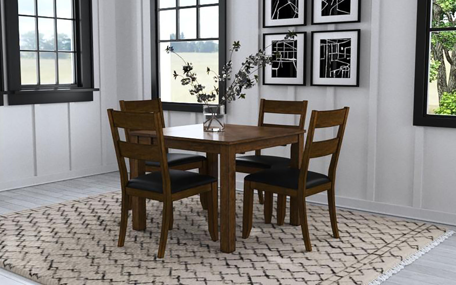 A-America MRPRW6010 Mariposa Dinette Table A-America MRPRW6010 Mariposa Dinette Table