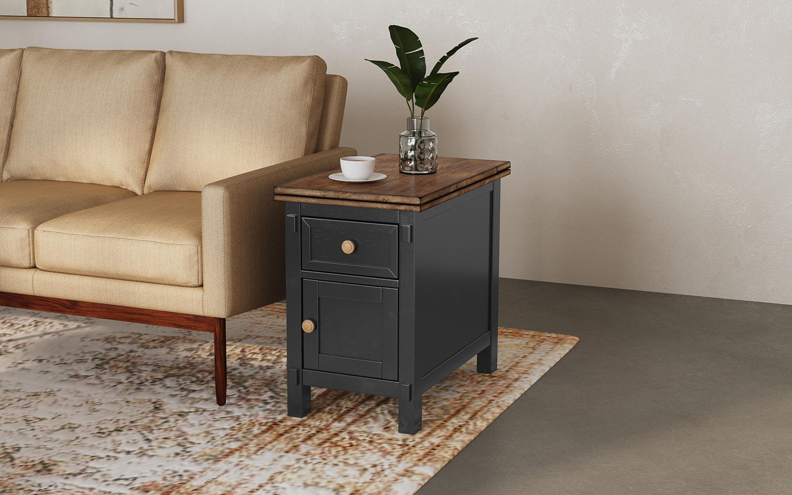 A-America STOBL7020 Stormy Ridge Chairside Table A-America STOBL7020 Stormy Ridge Chairside Table