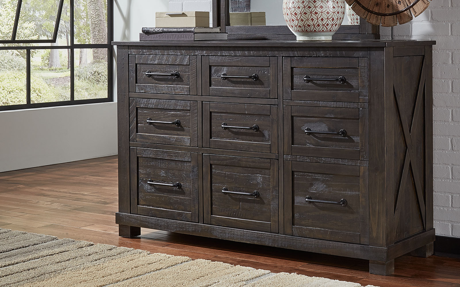 A-America SUVCL5510 Sun Valley 9-Drawer Dresser A-America SUVCL5510 Sun Valley 9-Drawer Dresser