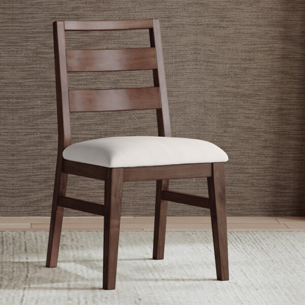 A-America VOSSA255K Voss Ladderback Chair - Uph Seat