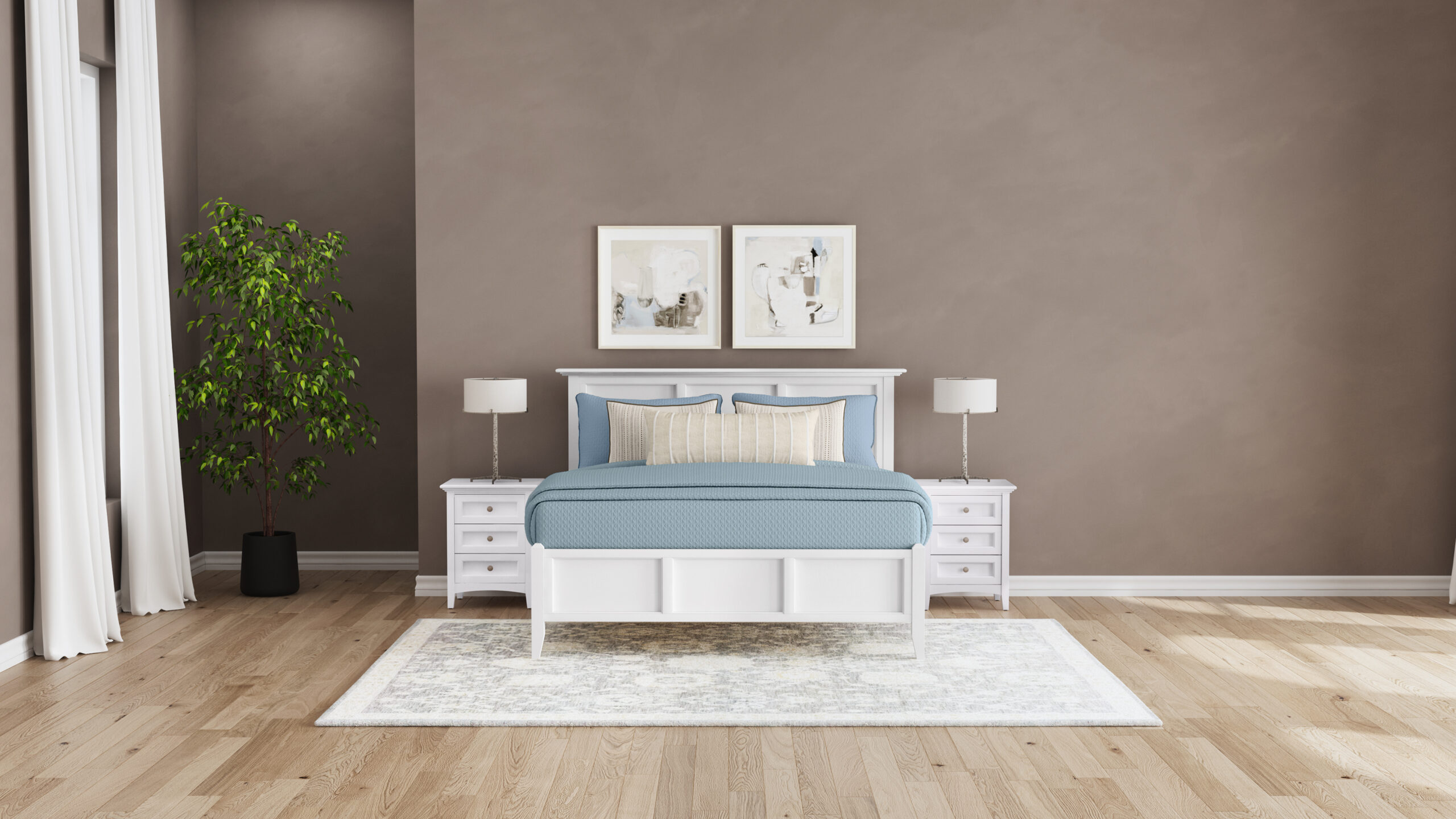 A-America WSLWH5091 Westlake Queen Storage Bed A-America WSLWH5091 Westlake Queen Storage Bed