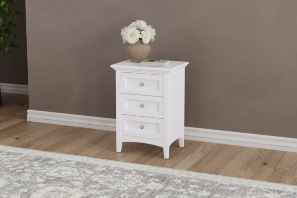 A-America WSLWH5750 Westlake 3-Drawer Nightstand