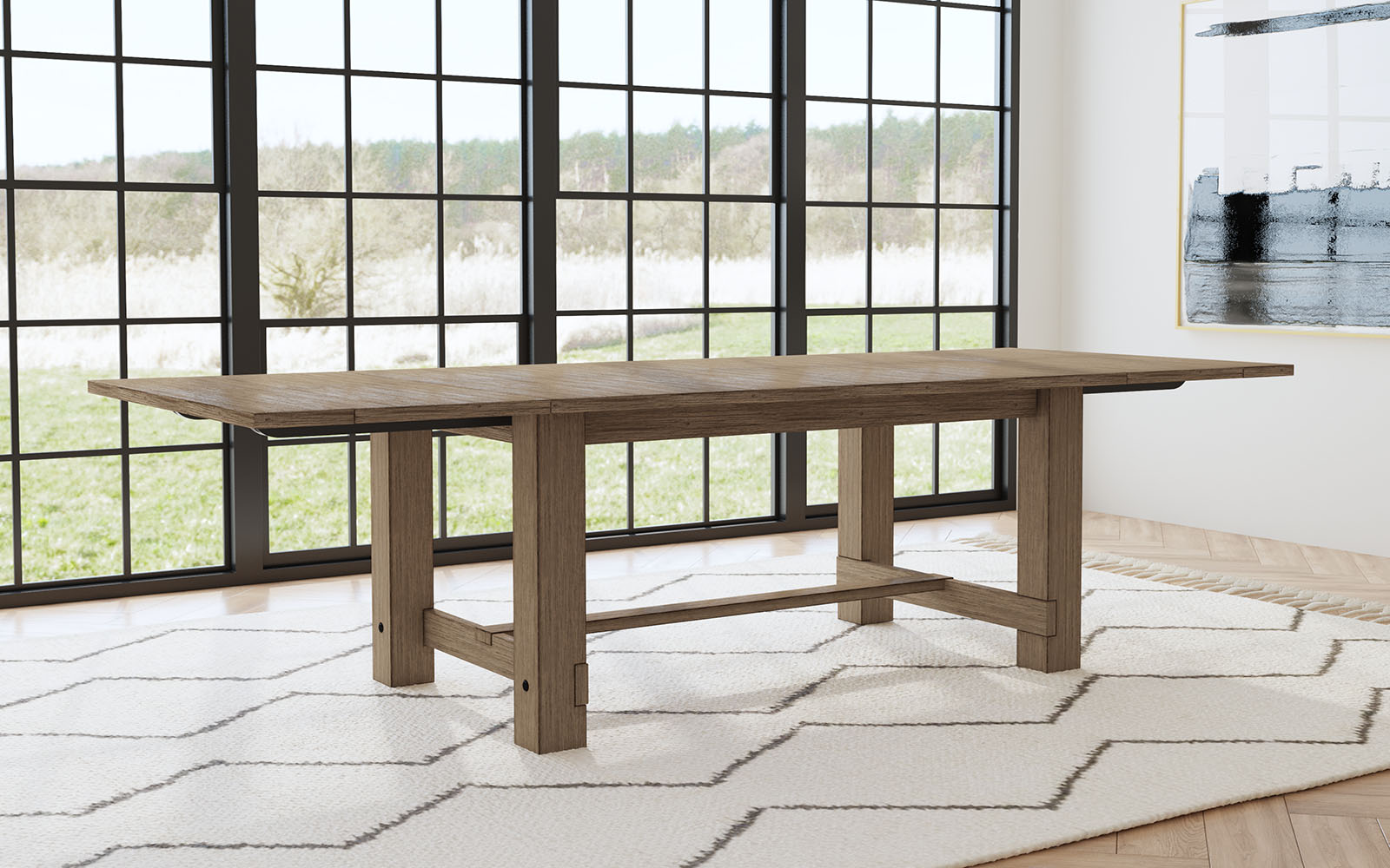 A-America ANADT6300 Anacortes Trestle Table A-America ANADT6300 Anacortes Trestle Table