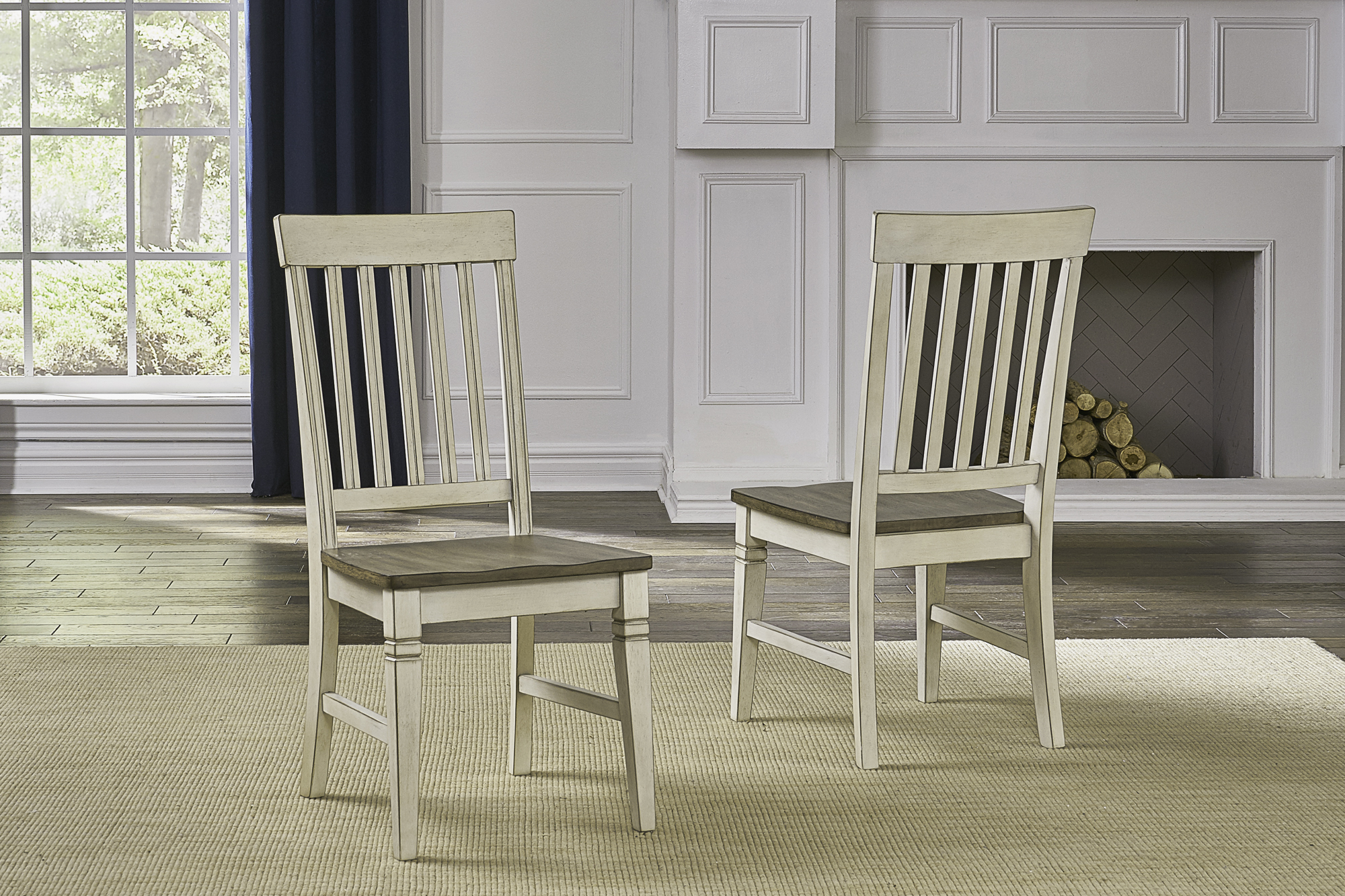 A-America BEAPW275K Beacon Slatback Chair With Wood Seat A-America BEAPW275K Beacon Slatback Chair With Wood Seat