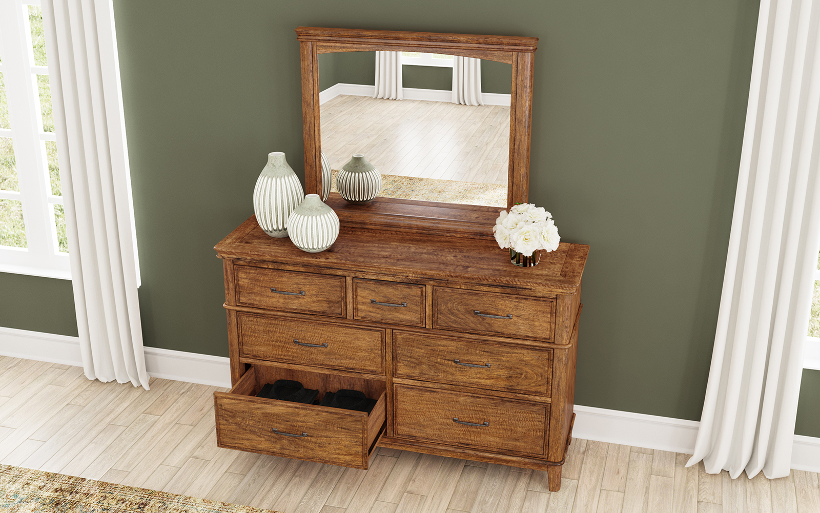 A-America BNDRU5500 Bandalier Dresser A-America BNDRU5500 Bandalier Dresser