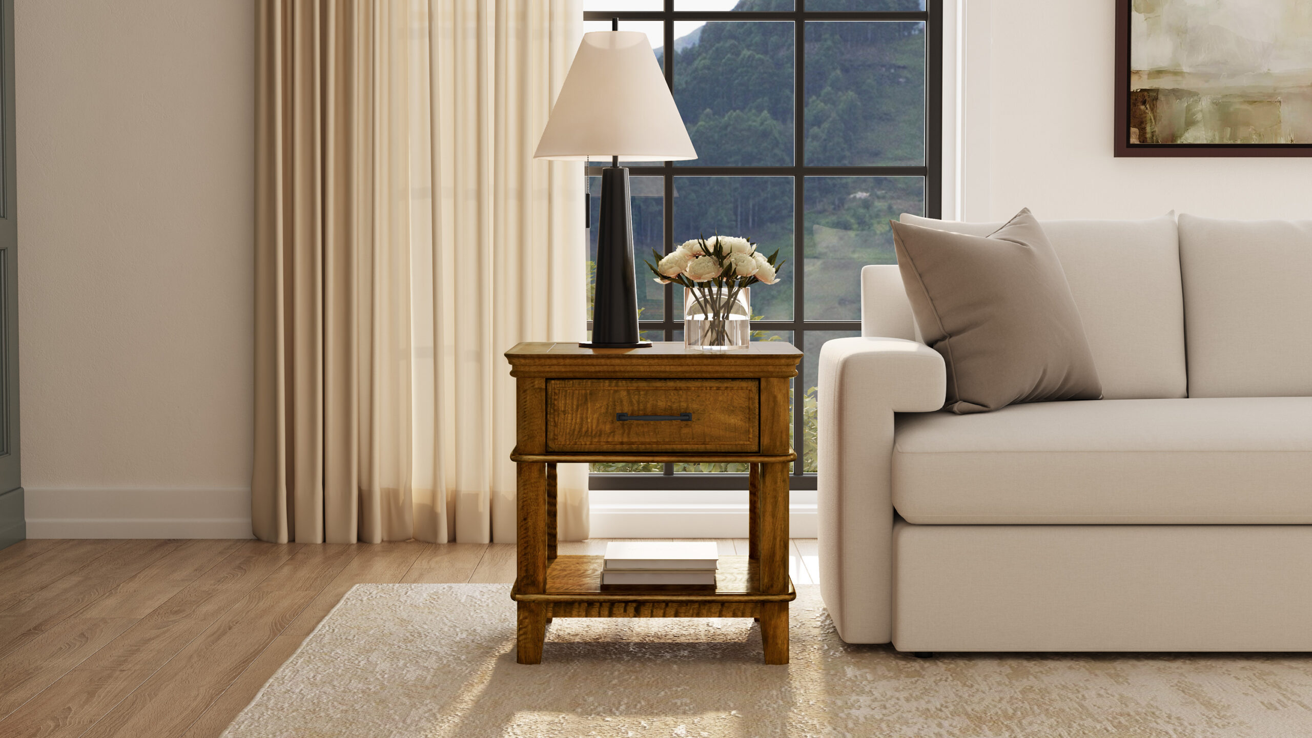 A-America BNDRU7010 Bandalier End Table A-America BNDRU7010 Bandalier End Table