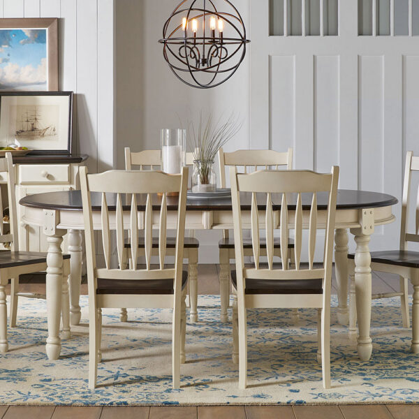 A-America BRICO6310 British Isles Leg Table W/2-12 Leaves
