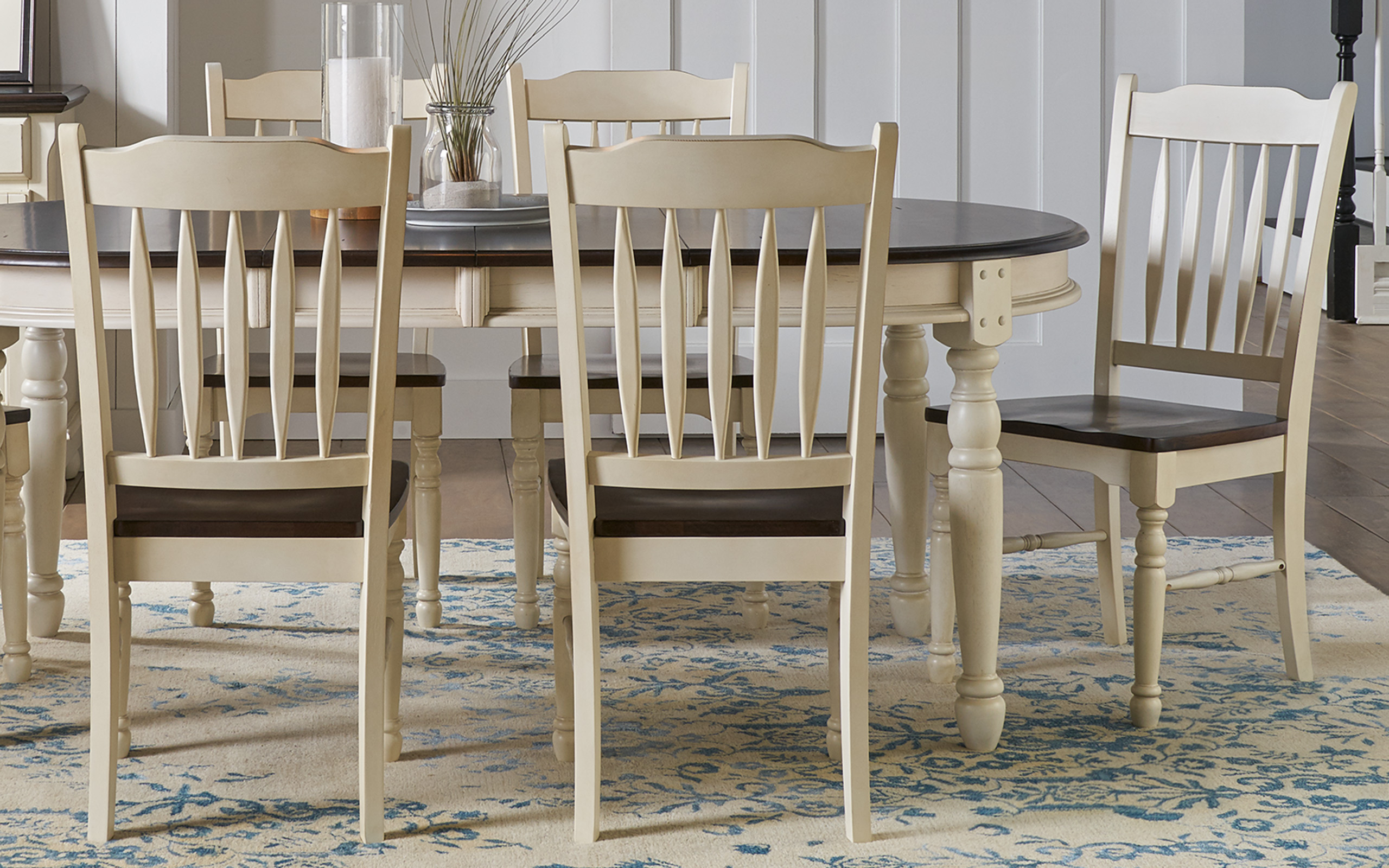 A-America BRICO267K British Isles Slatback Sidechair W/ Wood Seat A-America BRICO267K British Isles Slatback Sidechair W/ Wood Seat