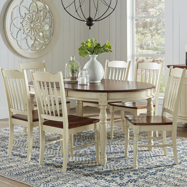 A-America BRIMB6310 British Isles Leg Table W/2-12 Leaves