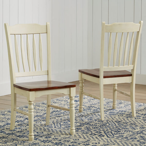 A-America BRIMB267K British Isles Slatback Sidechair W/ Wood Seat A-America BRIMB267K British Isles Slatback Sidechair W/ Wood Seat