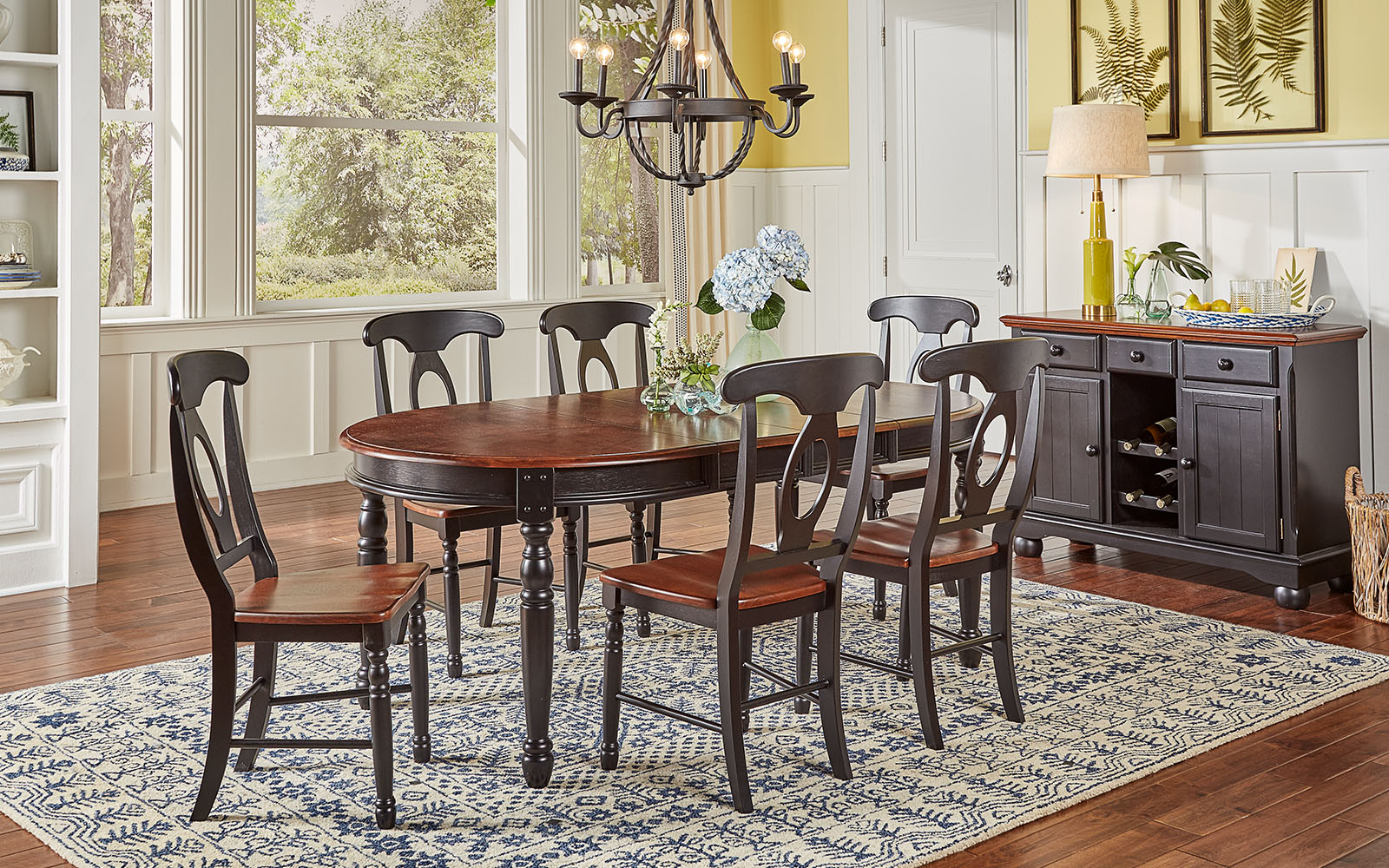 A-America BRIOB6310 British Isles Leg Table W/2-12 Leaves A-America BRIOB6310 British Isles Leg Table W/2-12 Leaves