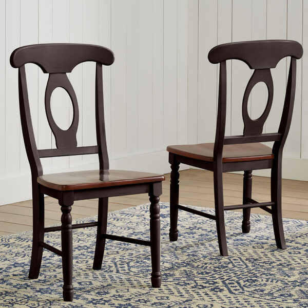 A-America BRIOB285K British Isles Napoleon Sidechair W/ Wood Seat A-America BRIOB285K British Isles Napoleon Sidechair W/ Wood Seat