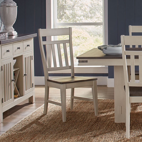 A-America BRMSO235K Bremerton Splatback Chair -Wood Seat