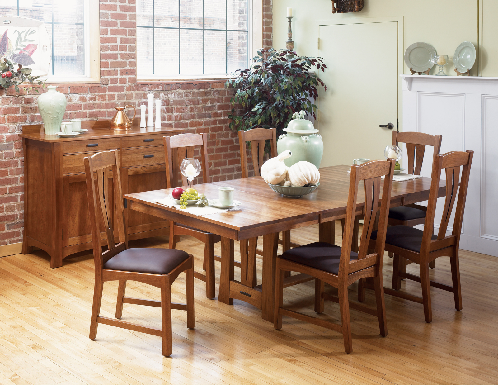 A-America CATAM6300 Cattail Bungalow Trestle Table A-America CATAM6300 Cattail Bungalow Trestle Table