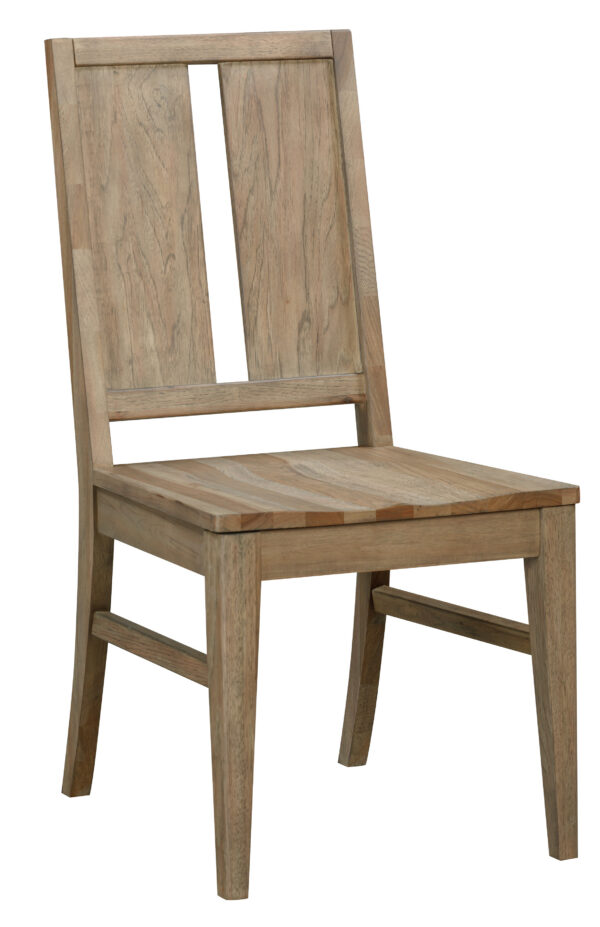A-America CAURH280K Casual Loft Panel Back Chair - Wood Seat